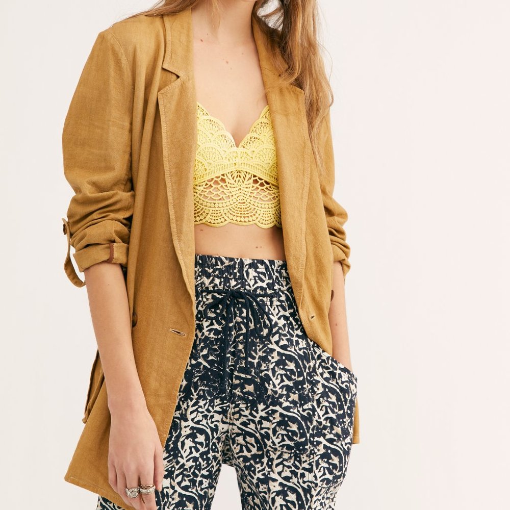 NWT Free People Charly Blazer / Dirty Chai